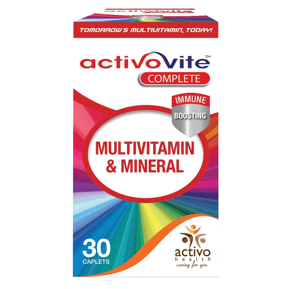 ACTIVOVITE MULTIVIT & MINERAL TABS 30