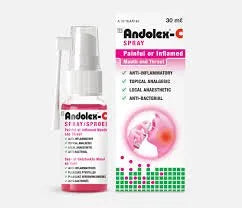 ANDOLEX C ORAL SPRAY 30ML