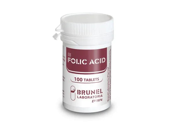 BRUNEL FOLIC ACID 0.5MG TABS  100