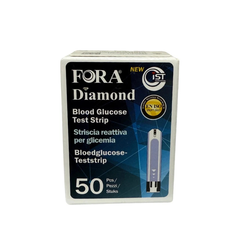 FORA DIAMOND B GLUCOSE STRIPS 50