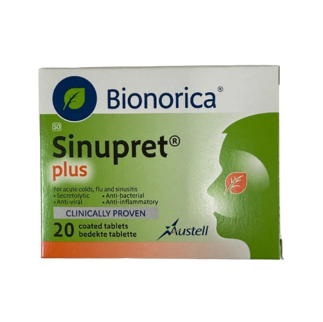 SINUPRET PLUS TABS 20
