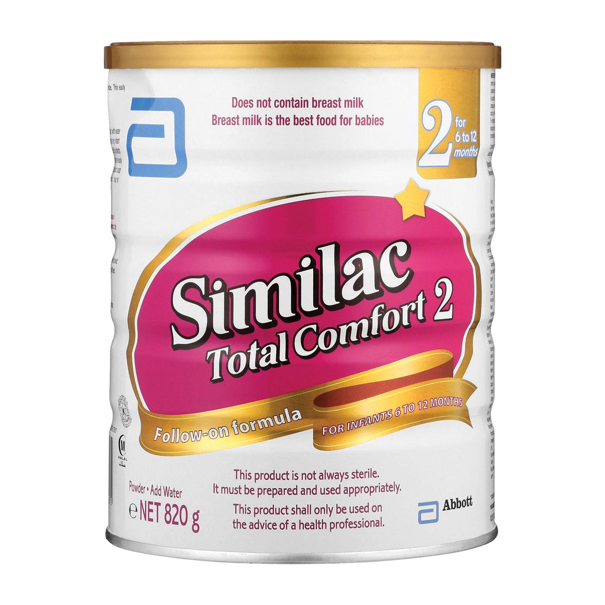 SIMILAC TOTAL    COMFORT 820G STAGE 2