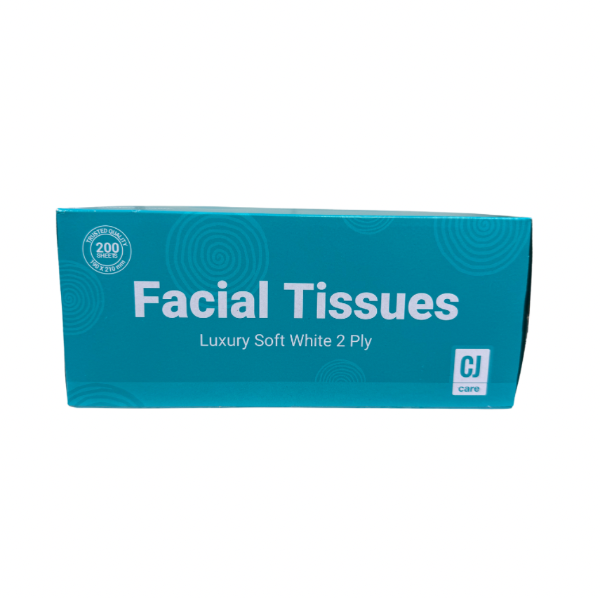 CJ TISSUES 2PLY 200 WHITE