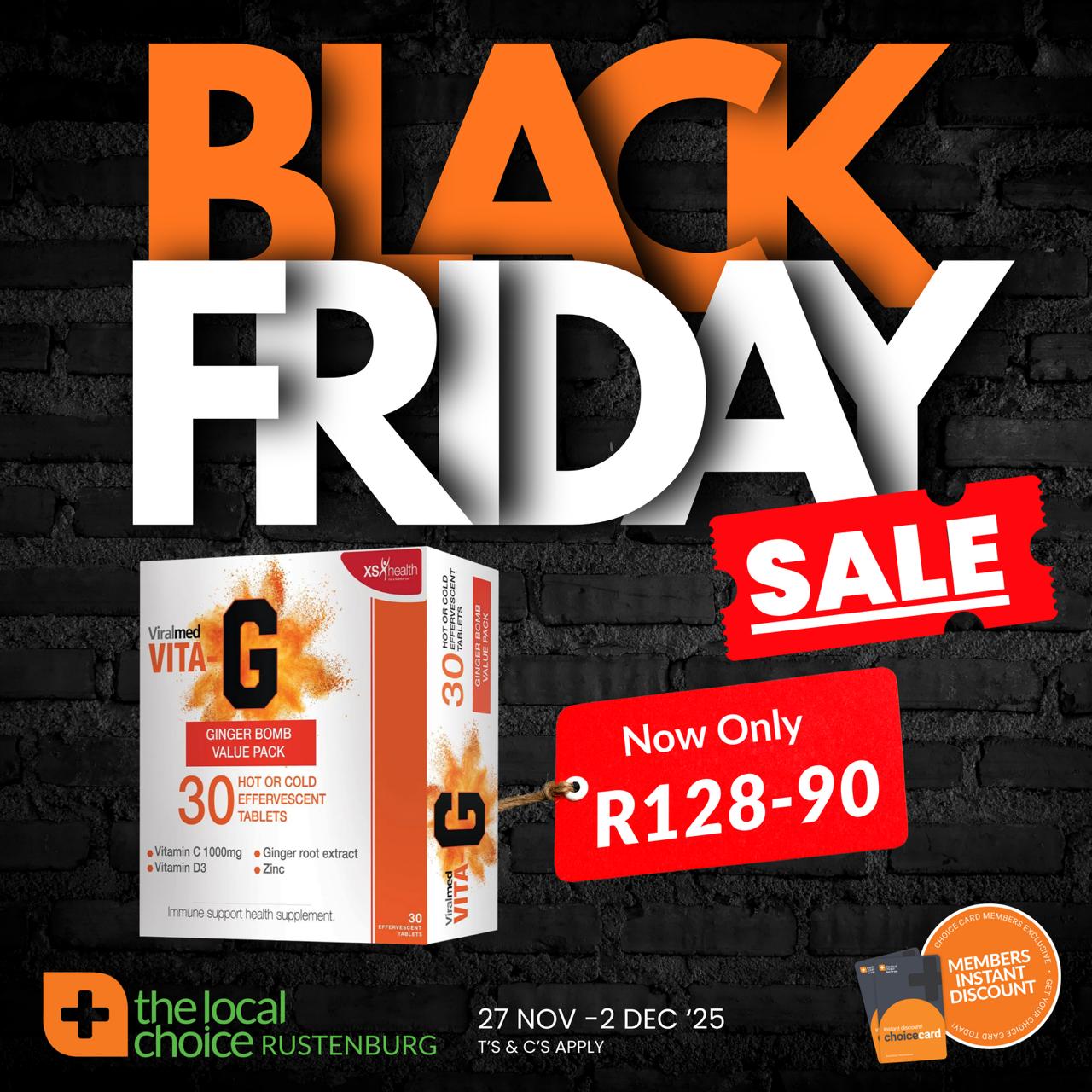 VIRALMED VITA G EFF TABS 30