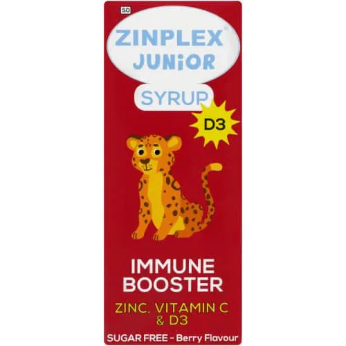 ZINPLEX JUNIOR SYRUP XYLITOL 200ML