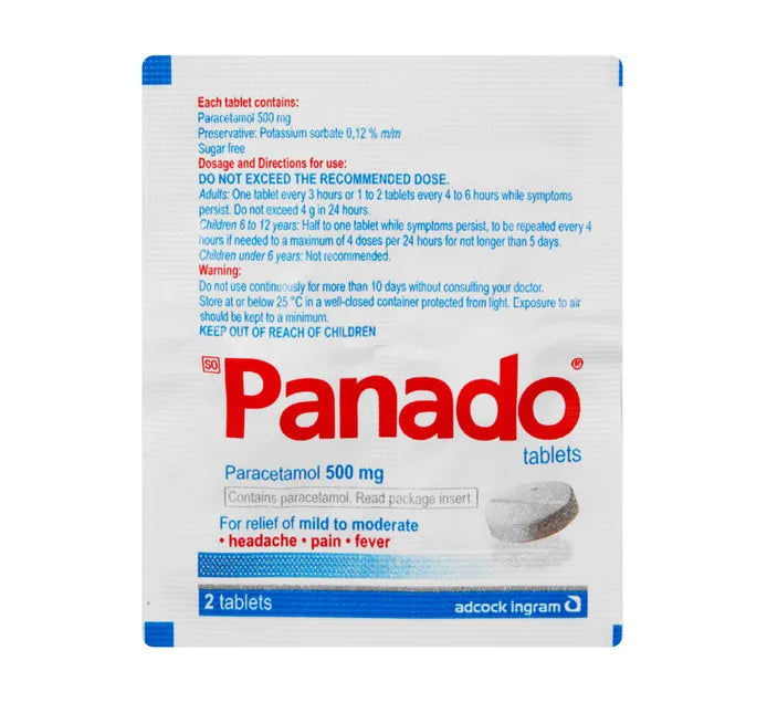 PANADO 500MG TABS   2