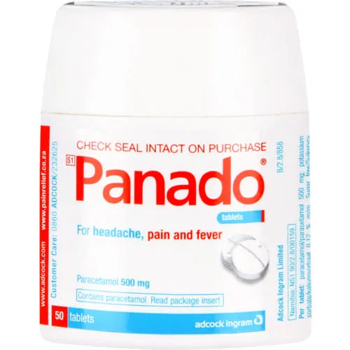PANADO 500MG TABS  50